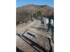 Beypazarı'nda Karaşar Mahallesi mezarlığı genişletildi