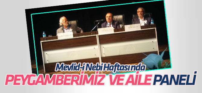 Konya'da "Peygamberimiz ve Aile" paneli düzenlendi
