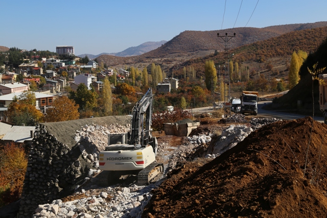 Hadim çevre yolu genişletiliyor