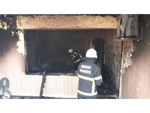 Klima yangın çıkardı