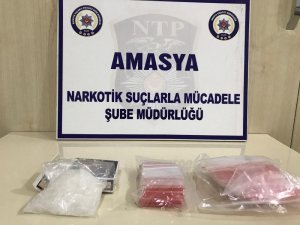 Amasya’da uyuşturucu operasyonunda 2 tutuklama