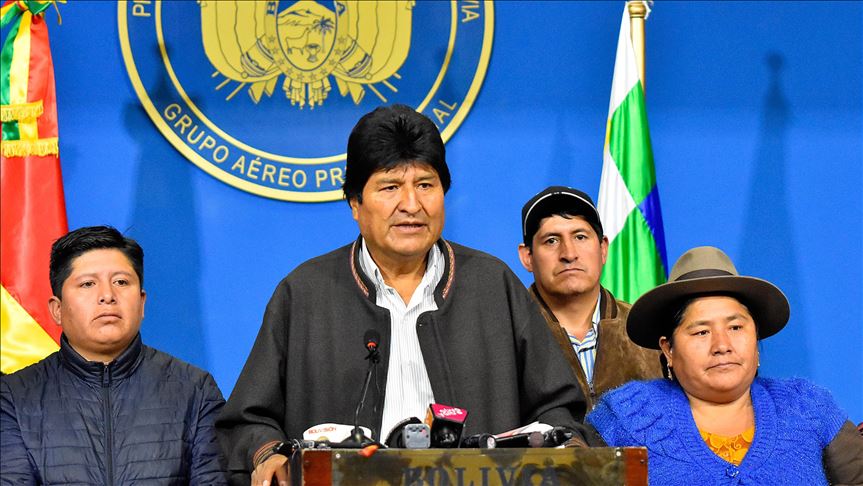Evo Morales Meksika'nın iltica teklifini kabul etti