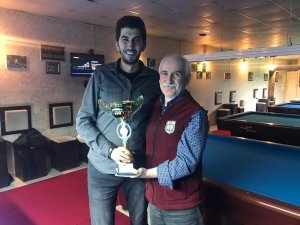 3 bant bilardo Atatürk kupası sahibini buldu