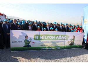 "11 Milyon Ağaç; Bugün Fidan, Yarın Nefes" programı