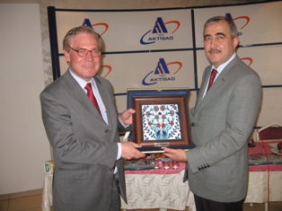 Alman Büyükelçi AKTİSAD'daydı