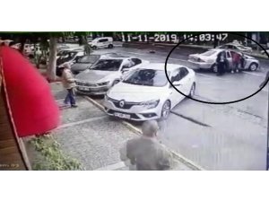 Para çantası yerine malzeme çantasını çaldılar, kazaya karışınca böyle kaçtılar