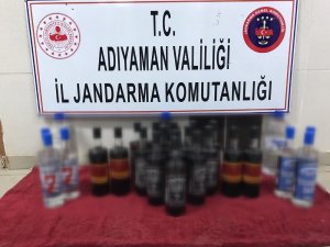 Kaçak içki ele geçirildi