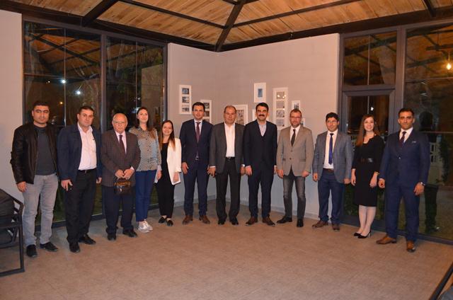 Ilgın'da tayini çıkan hakime veda yemeği