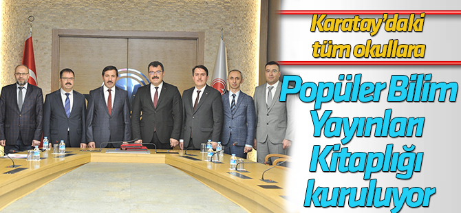 Kılca: Bilim insanlarının yetişmesine katkı sunmak istiyoruz