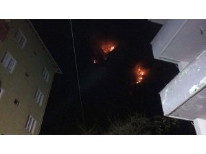 Bartın’daki orman yangınında 7 ev tahliye edildi