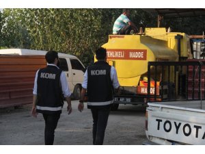 Adana’da "10 numara" yağ operasyonu