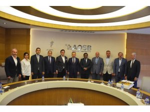 Bangladeş Heyeti AOSB’de