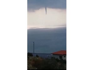 Samandağ’da hortum korkuttu