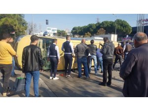 Yolcu minibüsünün yasak “U” dönüşü faciası: 6 yaralı