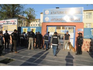 Cizre’de uyuşturucu denetimi