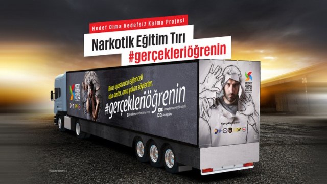 Narkotik Eğitim TIR’ı Konya’ya geliyor