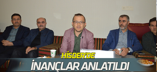HİSDER’de inanç anlatıldı