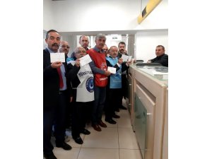Türkiye Kamu-Sen Kırşehir temsilciliğinden mektup eylemi