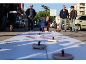 Aydın’a floor curling heyecanı