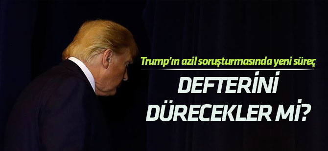 Trump'a azil soruşturmasında kamuya açık oturumlar bugün başlıyor