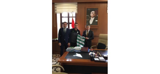 Konyaspor Basketbol’dan Akgün’e ziyaret