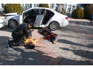 Gerçeği aratmayan tatbikat