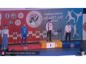 Samet Kartal, Muaythai’de Avrupa üçüncüsü