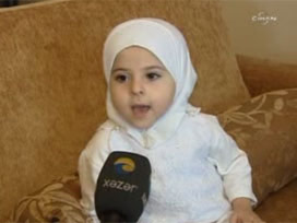 İşte Kur'an bülbülü Zehra