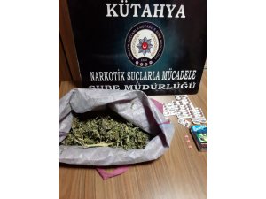 Kütahya’da uyuşturucu operasyonu