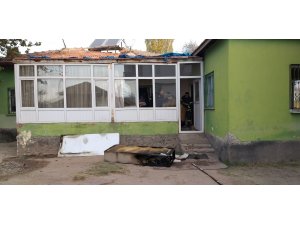 Aksaray'da ev yangını