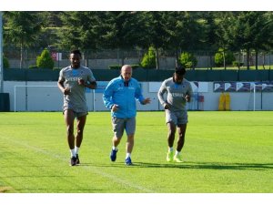 Trabzonspor’da Obi Mikel, Onazi ve Ekuban özel çalıştı