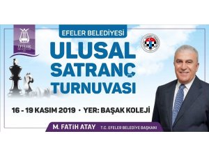 Ulusal Satranç Turnuvası Efeler’de başlıyor