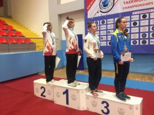 Konyasporlu Taekwondocu Avrupa ikincisi