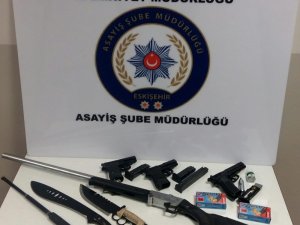 Hava ateş eden 4 şahıs polis ekiplerince yakalandı