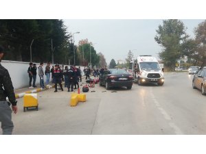 Kafa kafaya çarpıştılar: 2 yaralı