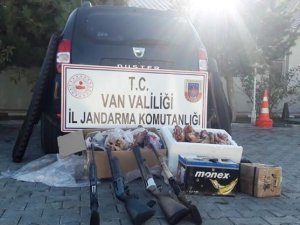 Van’da kaçak avcılara 18 bin 376 liralık ceza