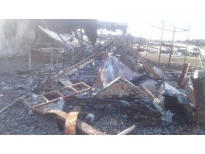 DSİ’nin tapulaştırma şantiyesinde kundaklama iddiası