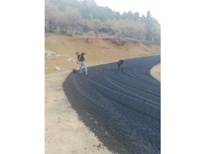 Gölcük yayla yolu tamamen asfaltlandı