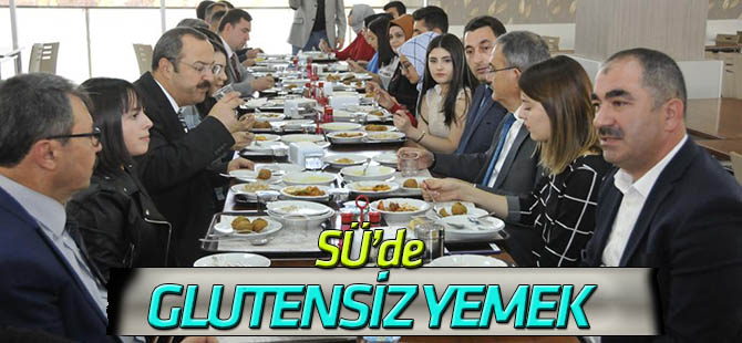 Selçuk Üniversitesi “glutensiz yemek” açılışı yapıldı