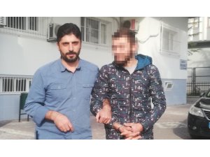 İnşaattan malzeme çalan şüpheli tutuklandı