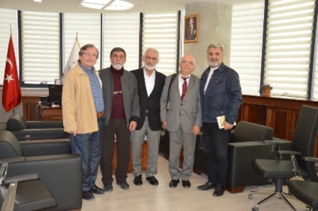 Caner Arabacı'ya hayırlı olsun ziyareti