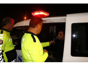 Polisten kaçmak isteyen sürücü 134 promil alkollü çıktı