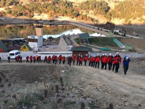 Kanyonda nefes kesen arama kurtarma eğitimi