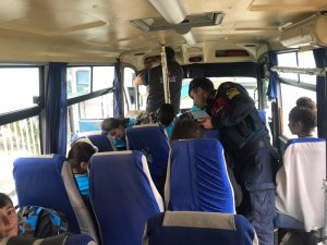 Jandarmadan servis araçlarına denetim