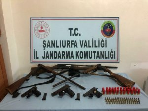 Şanlıurfa’da silah kaçakçılığı operasyonu