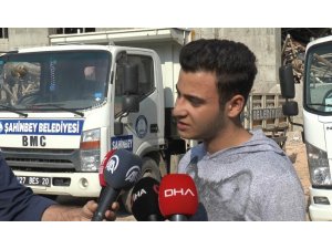 Görgü tanığı göçük sırasında yaşanan dehşet anlarını anlattı