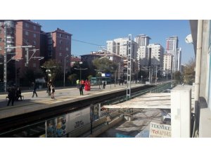 Marmaray’da feci olay