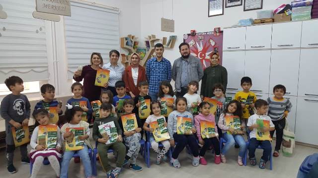 Anaokulunda çevre eğitimi verildi