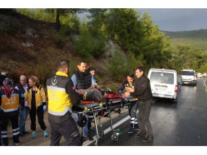 Antalya’da trafik kazası: 1 ölü, 2 yaralı