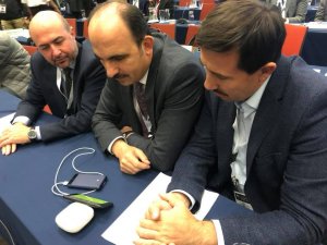 Konyalı başkanlar Afrika'da milli maçı kaçırmadı